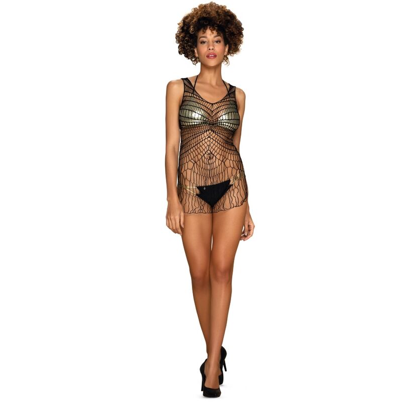 OBSESSIVO – D607 NET-DRESS ONE SIZE