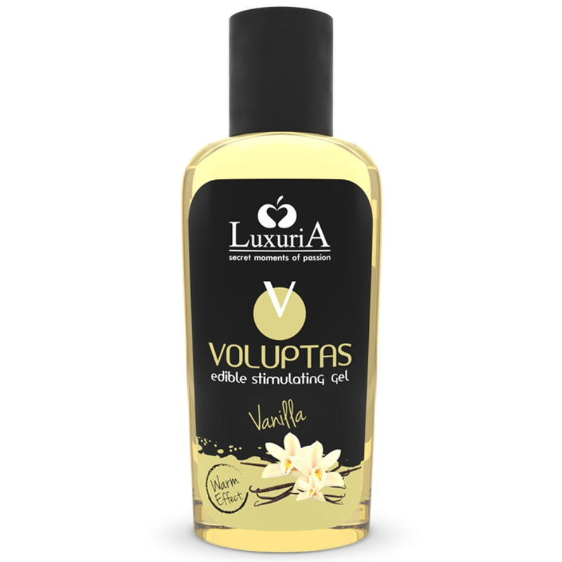 LUXURIA VOLUPTAS EFEITO DE AQUECIMENTO GEL ESTIMULANTE COMESTÍVEL – VANILLA 100 ML