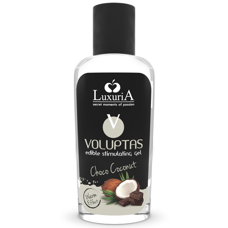 LUXURIA VOLUPTAS COMESTÍVEL GEL ESTIMULANTE EFEITO DE AQUECIMENTO – COCO E CREME 100 ML
