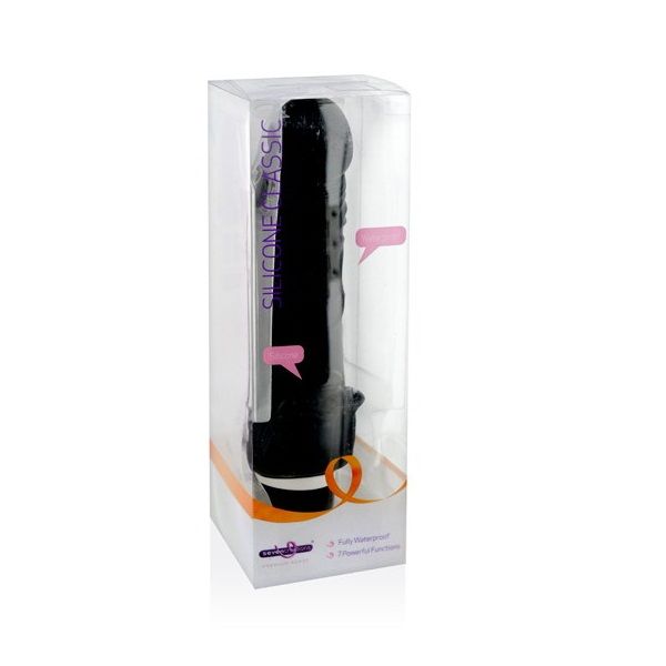 SEVENCREATIONS CLASSIC STIM VIBRATOR BLACK