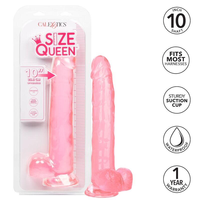 CALEX SIZE QUEEN DILDO – ROSA 25,5 CM