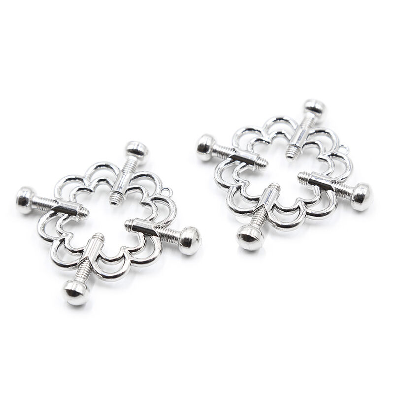 OHMAMA METALLIC NIPPLE CLAMPS FLOWER