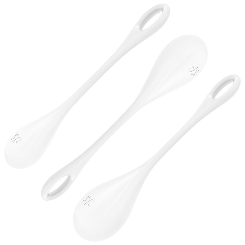 CONJUNTO DE TREINAMENTO SATISFYER YONI POWER 1 – BRANCO