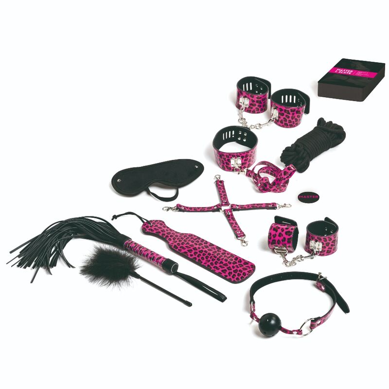 TEASE AND PLEASE 13 BONDAGE ACCESORIES – MAGENTA (NL-EN-DE-FR-ES-IT-SE-NO-PL-RU)