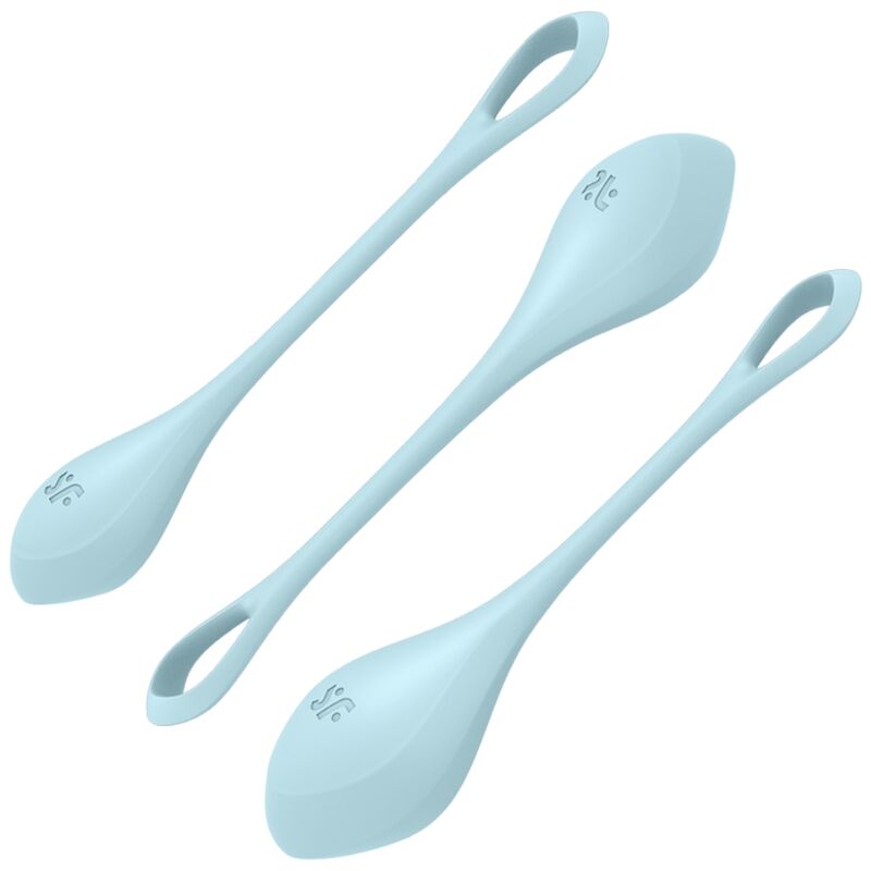 CONJUNTO DE TREINAMENTO SATISFYER YONI POWER 2 – AZUL