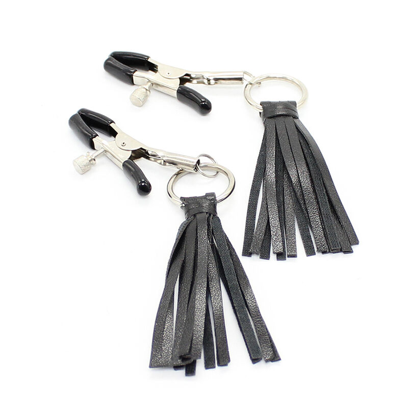 BICOS DE PINÇA OHMAMA FETISH PU TASSEL