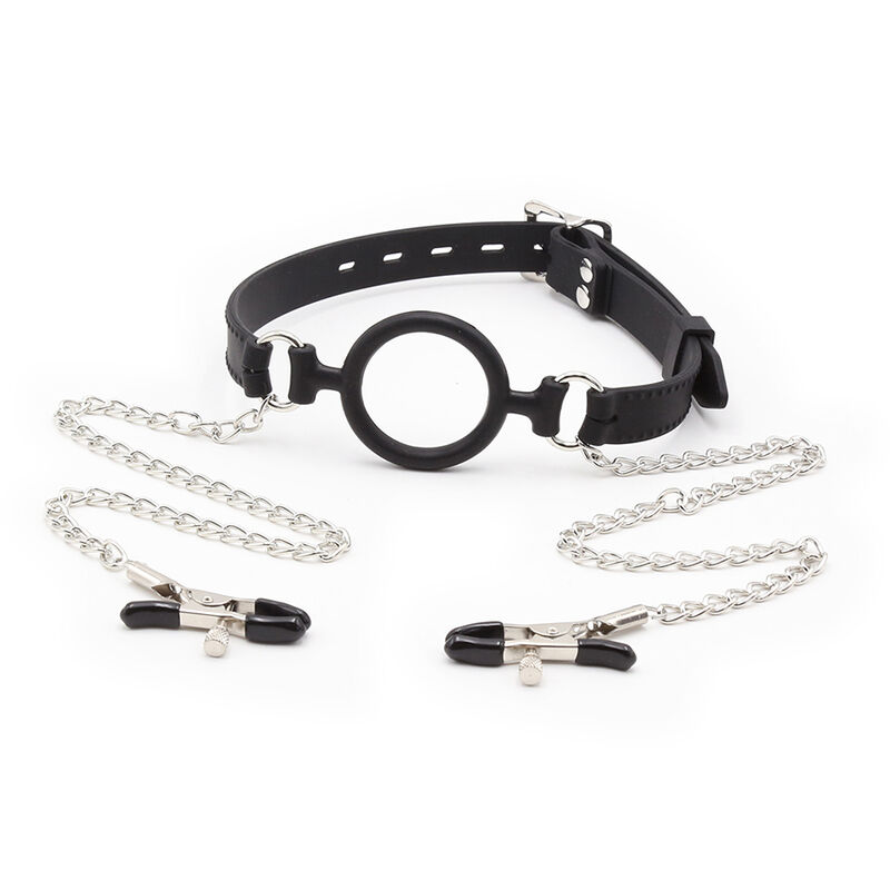 PINÇA DE PINÇA OHMAMA FETICHE SILICONE O-RING