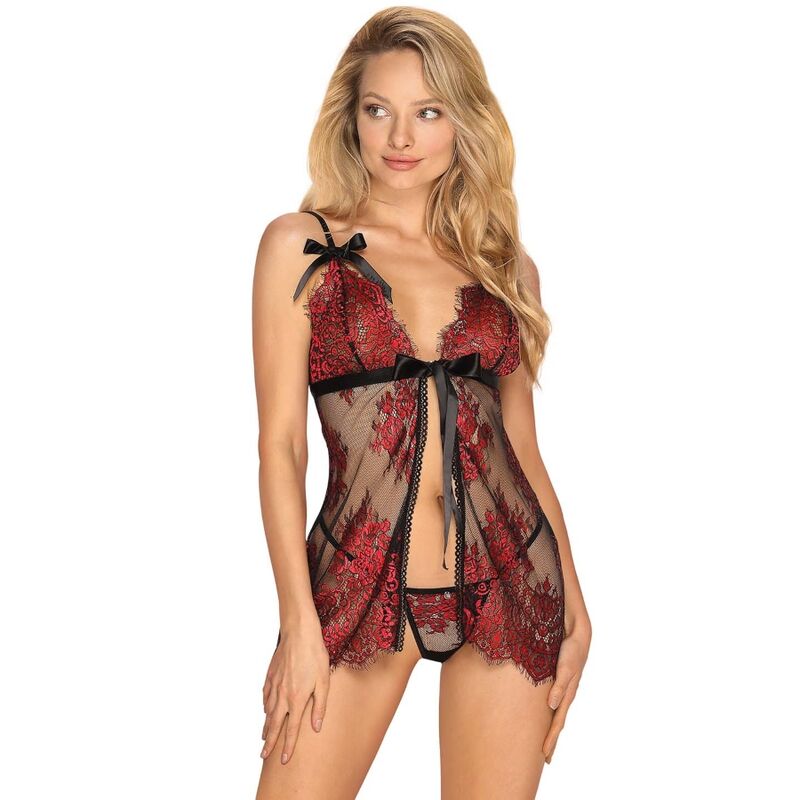 OBSESSIVE – REDESSIA BABYDOLL Y TANGA S/M