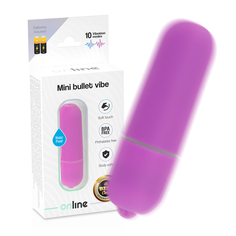 MINI BULLET VIBE ONLINE – ROXO