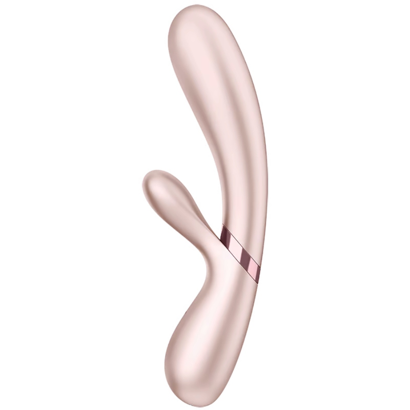 VIBRADOR DE AMANTE QUENTE SATISFYER – PRATA