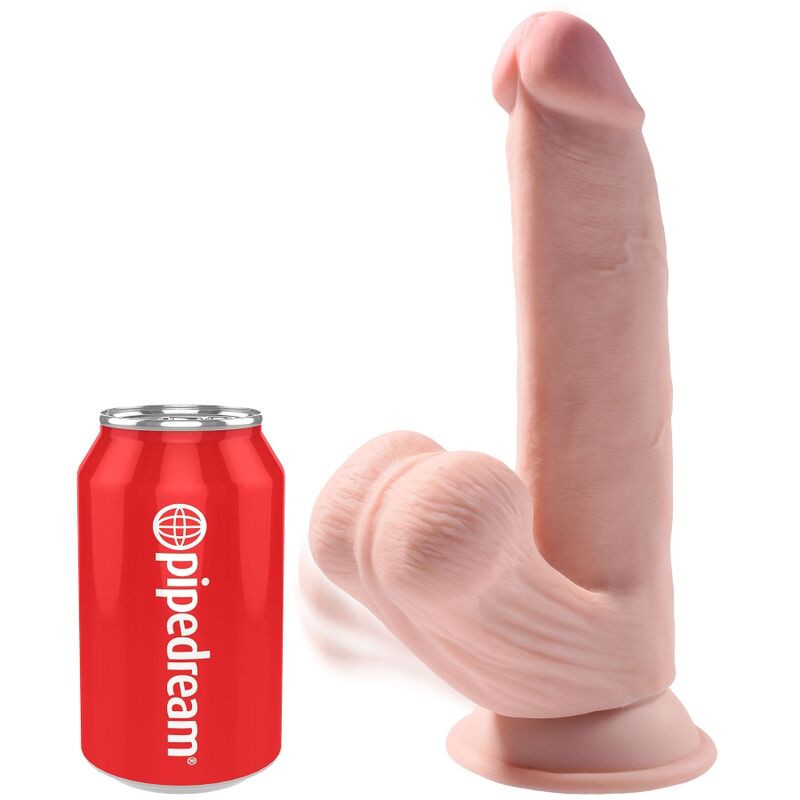 KING COCK PLUS 3D COCK Swing Balls 24,5 CM – PELE LEVE