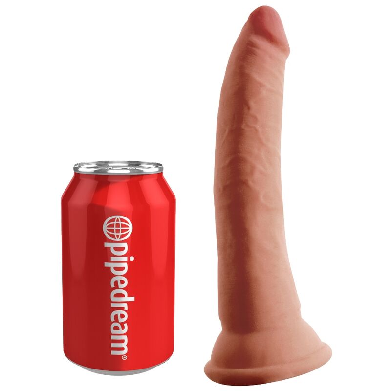 KING COCK PLUS 3D TRIPLA DENSIDADE GALO 18 CM