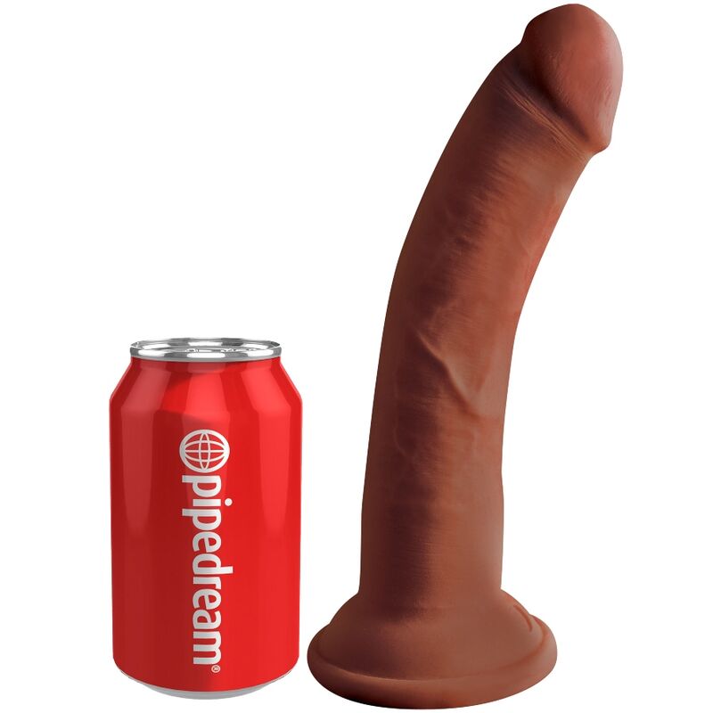 KING COCK PLUS 3D TRIPLA DENSIDADE GALO 20 CM