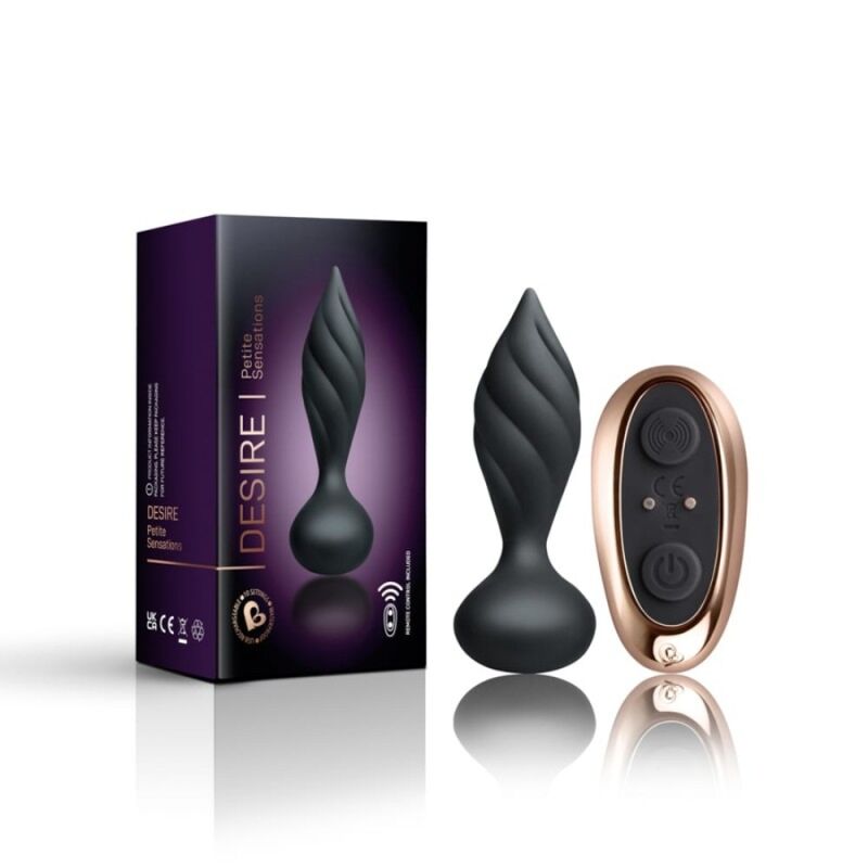 ROCKS OFF DESIRE ANAL ESTIMULADOR PRETO