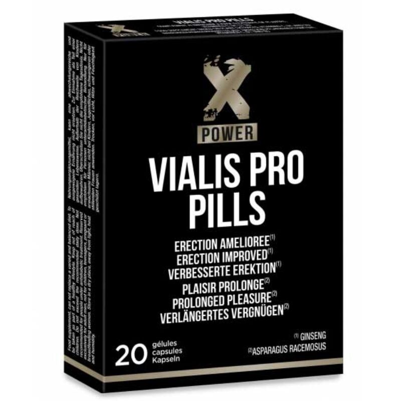 XPOWER VIALIS PRO EREÇÃO MELHORADA 20 COMPRIMIDOS