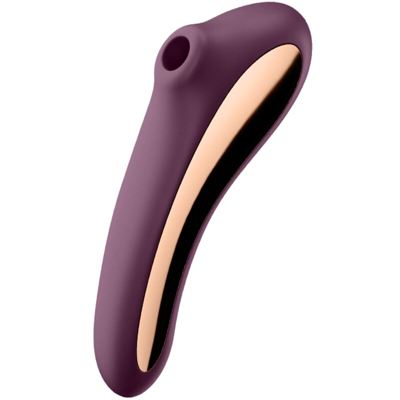 SATISFYER DUAL KISS ESTIMULANTE CLIT – VINHO TINTO