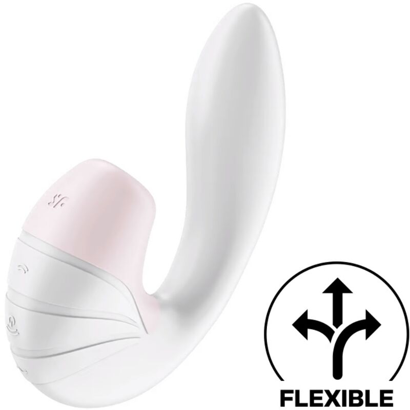 ESTIMULADOR E VIBRAÇÃO SUNRAY SATISFYER – BRANCO
