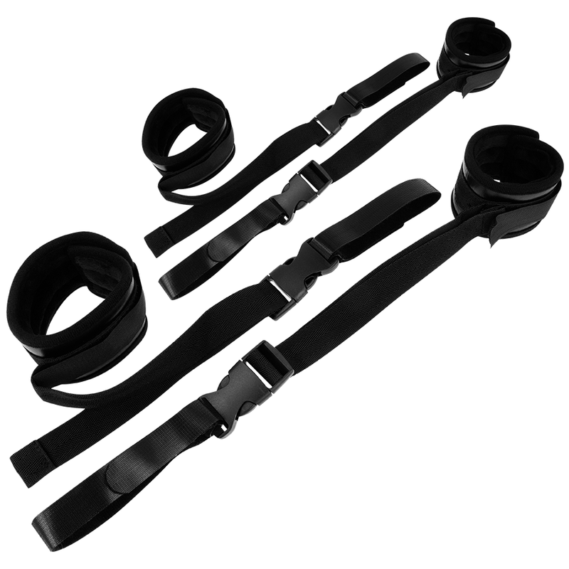 OHMAMA FETISH NYLON  VELCRO RESTRAINT PUNHOS