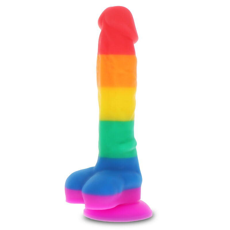 ORGULHO – BANDEIRA LGBT DILDO 16 CM