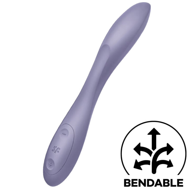 SATISFYER G-SPOT FLEX 2 MULTI VIBRADOR – ROXO