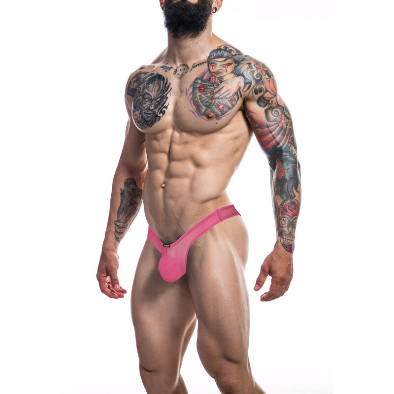 CUT4MEN – TANGA CON REALCE FUCSIA S