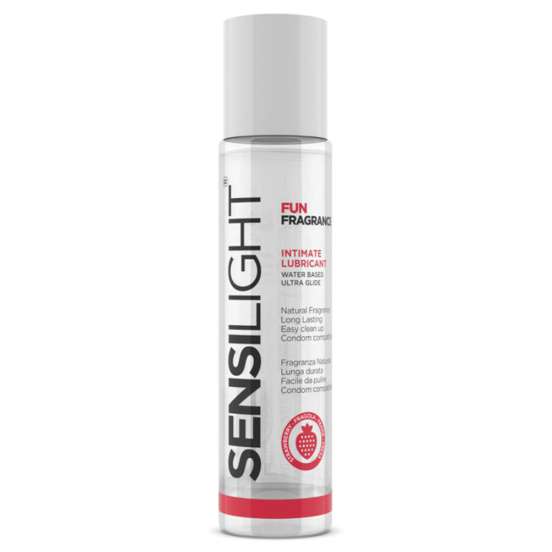 SENSILIGHT BASE D”ÁGUA ULTRA GLIDE – MORANGO 60 ML