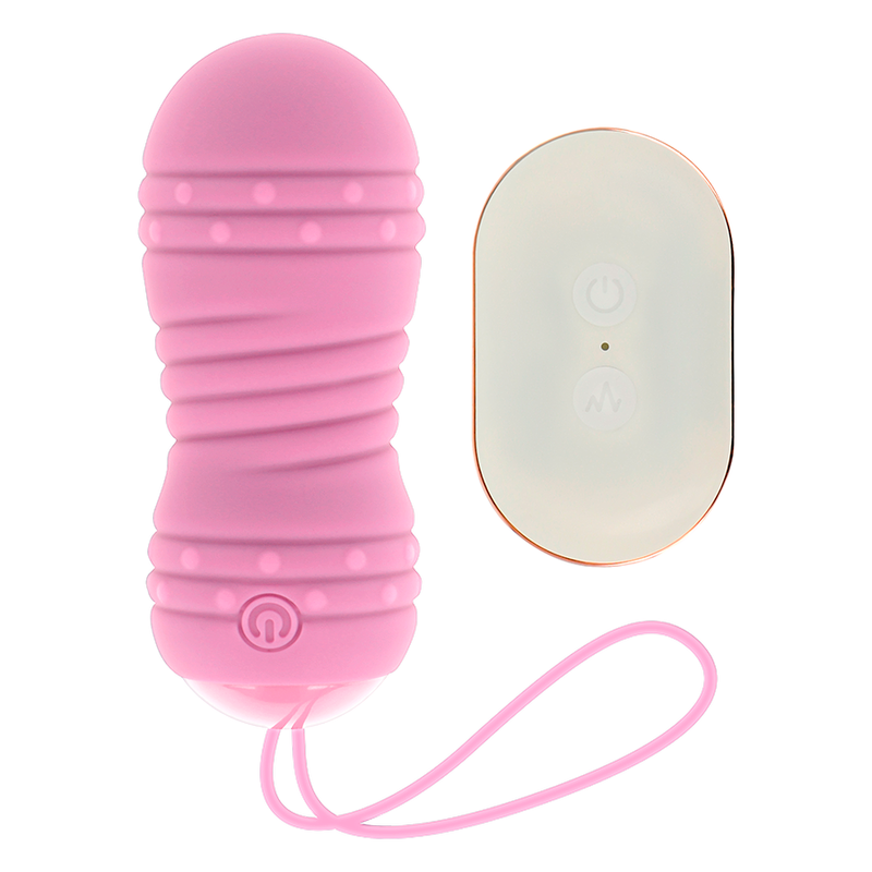 OHMAMA CONTROLE REMOTO ROTATING EGG 7 PADRÕES – ROSA