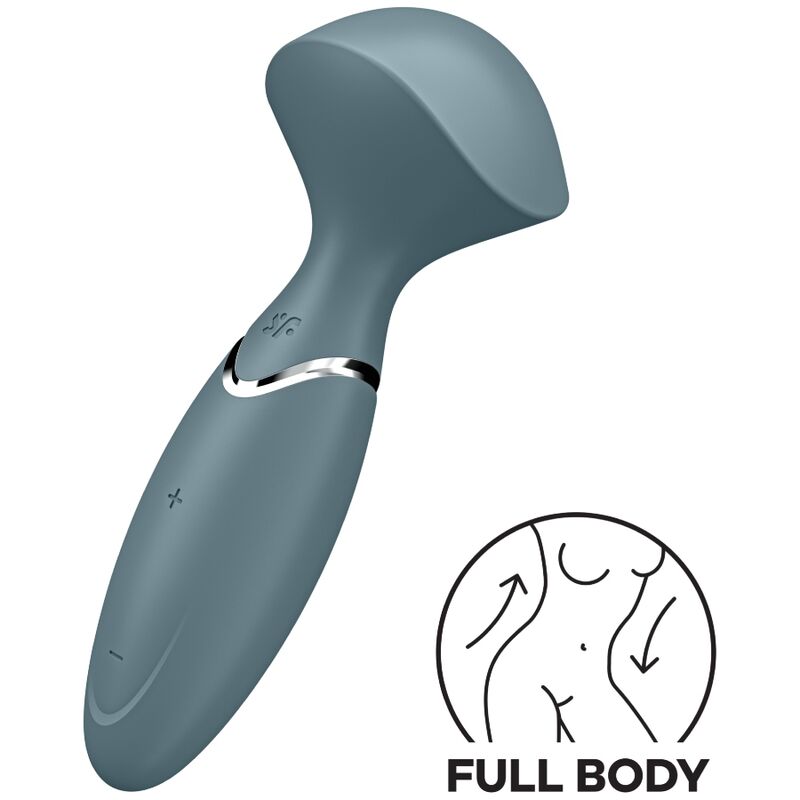 SATISFYER MINI WOND-ER – CINZA