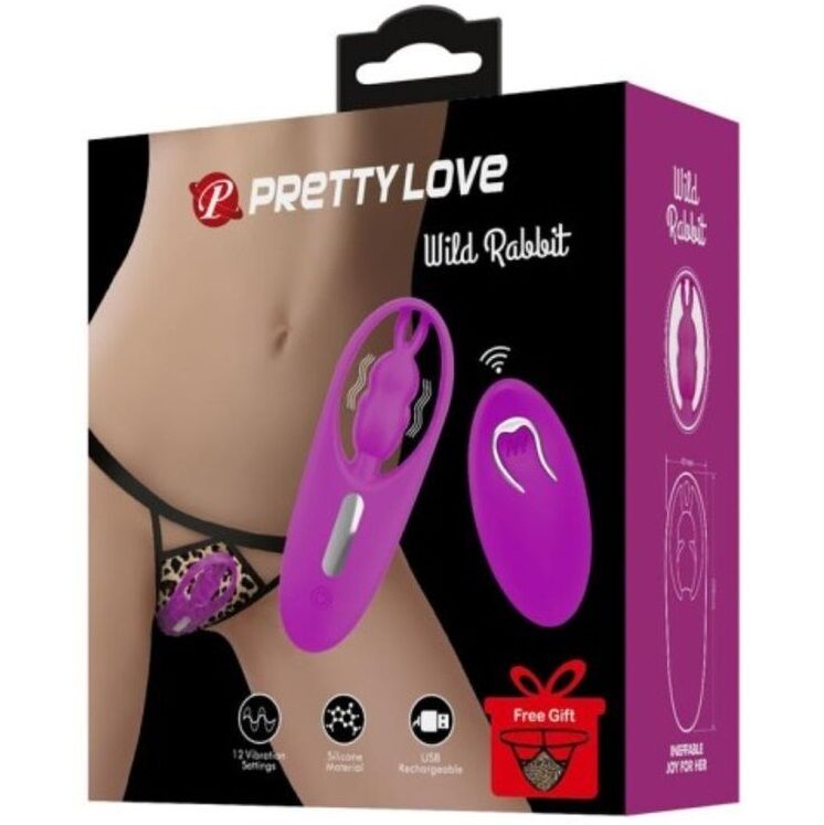 CONTROLE REMOTO PRETTY LOVE WILD COELHO – ROXO
