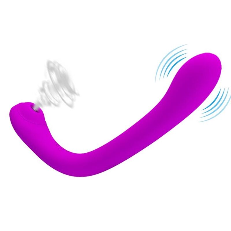 PRETTY LOVE ALEX VIBRADOR E ESTIMULADOR – ROXO