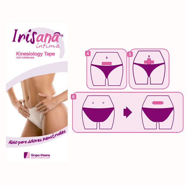 FITA AUTO-ADESIVA IRISANA PARA DORES MENSTRUAIS