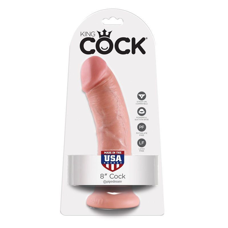 KING COCK 8 “COCK CARNE 20,3 CM
