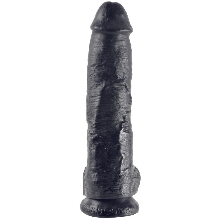 KING COCK 10″ PENE REALISTICO NEGRO 26.5 CM