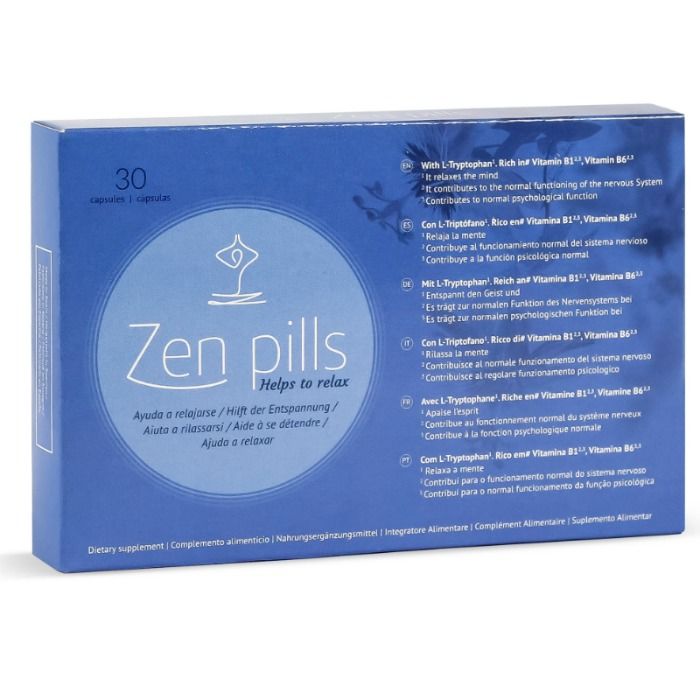 ZEN PILLS CÁPSULAS PARA REDUZIR A ANSIEDADE