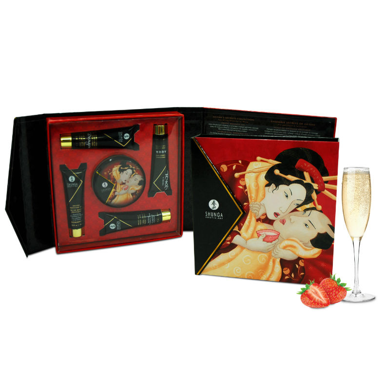 SEGREDOS DE GEISHA COM VINHO DE MORANGO