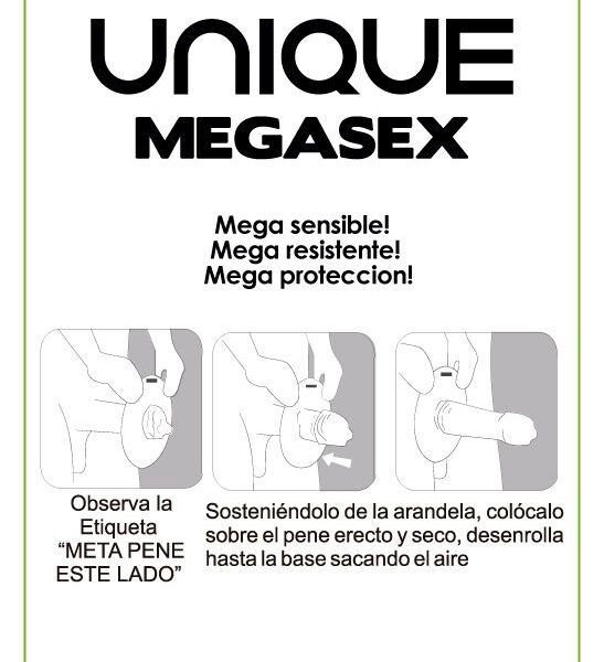 UNIQ MAGASEX 3 UNIDADES