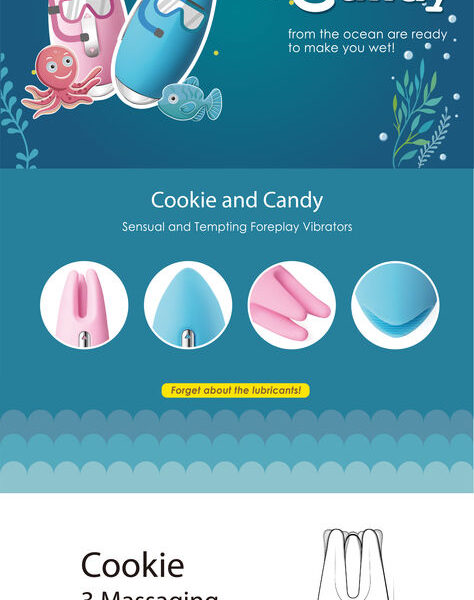 SVAKOM – CANDY SPECIAL PRELIMINARY ESTIMULATOR BLUE