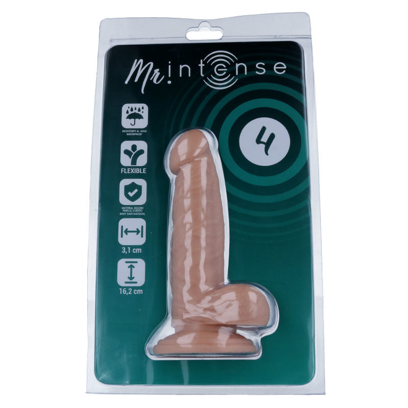 MR INTENSE 4 REALISTIC PENIS 16.2 -OU- 3.1cm