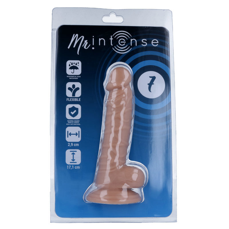 MR INTENSE 7 REALISTIC PENIS 17.1 -O- 2.9cm