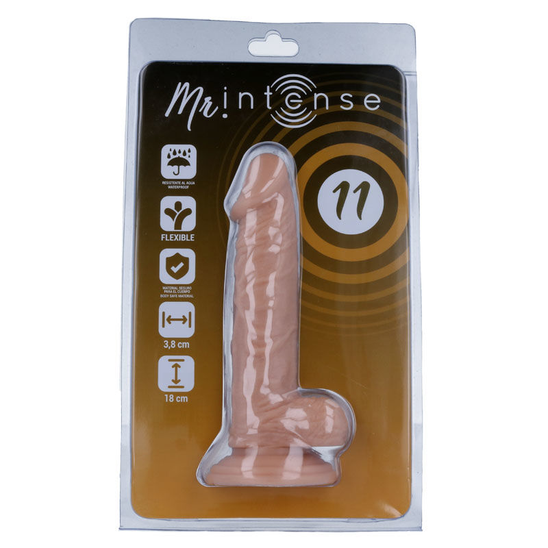 MR INTENSE 11 REALISTIC PENIS 18 -O- 3.8cm