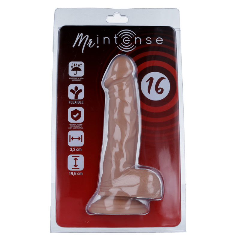 MR INTENSE 16 REALISTIC PENIS 19.6 -OU- 3.2cm