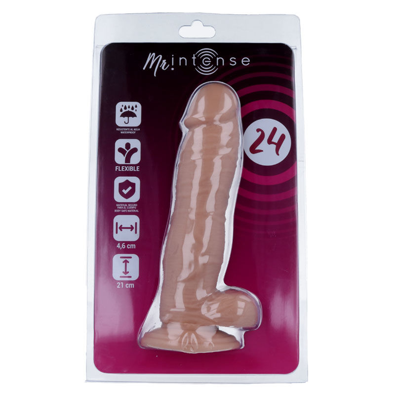 MR INTENSE 24 REALISTIC PENIS 21 CM -OU- 4.6CM