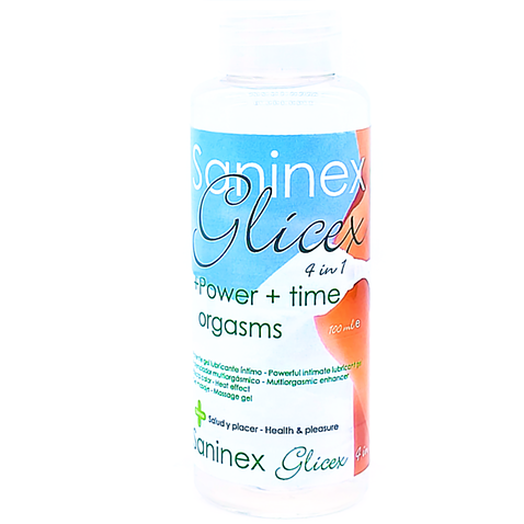 SANINEX GLICEX EXTRA LUBRIFICANTE  4 EM 1