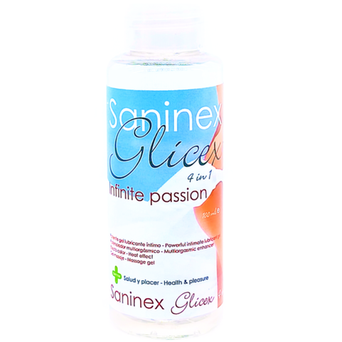 SANINEX EXTRA LUBRICANT GLICEX 4 EM 1 INFINITE PASSION 100ML