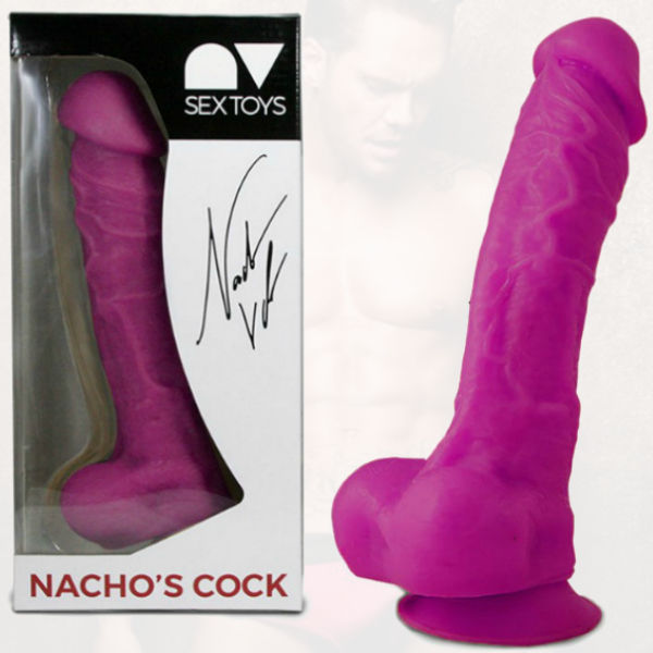REPLICA PENE NACHO VIDAL 24CM PINK
