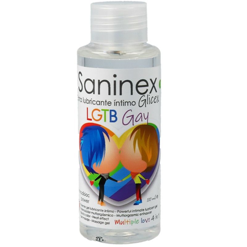 SANINEX EXTRA INTIMATE LUBRIFICANTE GLICEX GAY 100 ML