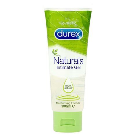 DUREX LUBRICANT GEL NATURALS INTIMATE 100ML