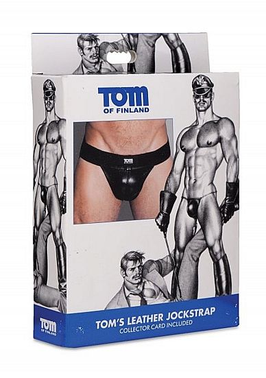 TOM DA FINLÂNDIA JOCKSTRAP DE COURO M / L