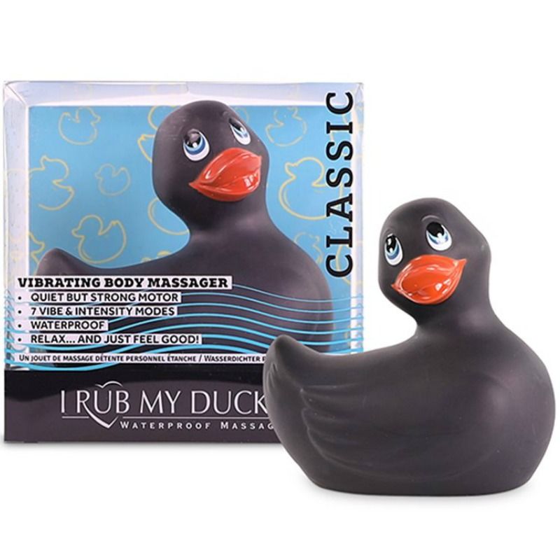 I RUB MY DUCKIE CLASSIC VIBRATING DUCK BLACK