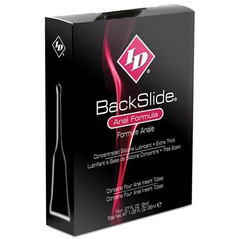 ID BACKSLIDE ANAL FORMULA 4 ANAL TUBES 8ML